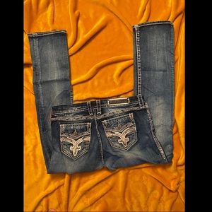 Rock Revival Easy Straight Jeans 32”